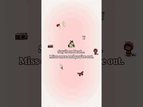 Say It on Beat or You’re Out 💥#saythewordonbeat #Game #challenge #viral #explore #rhythmchallenge