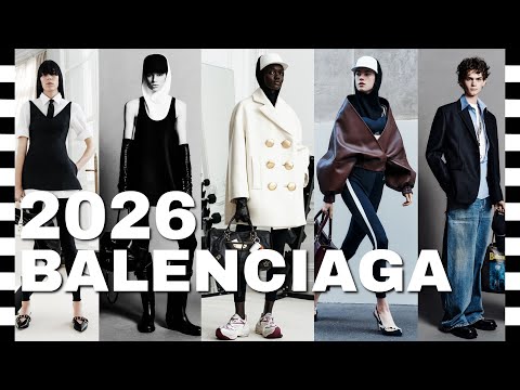 ❗ BALENCIAGA Pre-Fall 2026 - коллекция с ДЕТАЛЯМИ крупным планом и фото