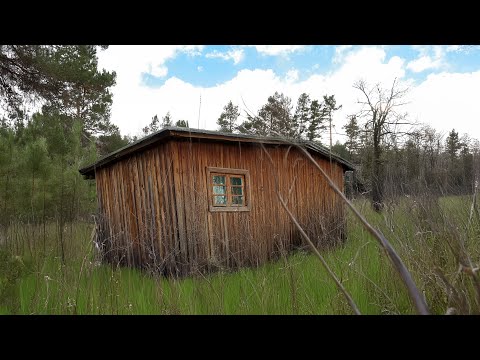 An Abandoned Cabin in the Forest — A Journey to Warmth. Day 1