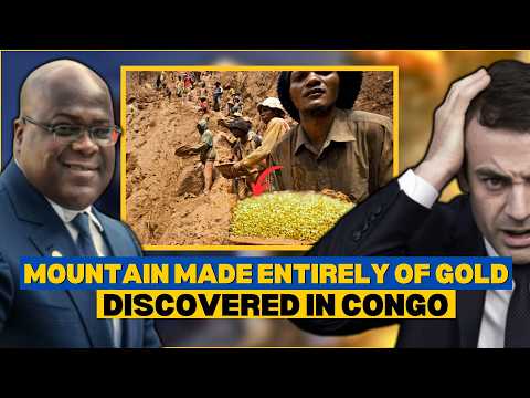 A Mountain made entirely of GOLD discovered by villagers in Congo