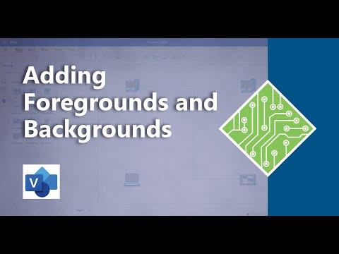 Using Foreground And Background Pages in Microsoft Visio
