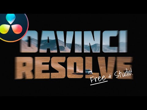 Famous FLY THROUGH TEXT EFFECT in DaVinci Resolve 20 [FREE & Studio!] | Tutorial