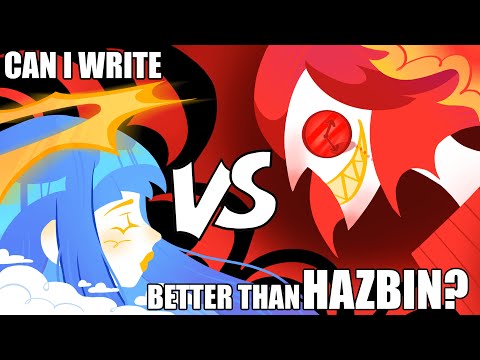 HAZBIN HOTEL vs MY OC STORY | Speedpaint, Commentary, and Sort-Of Deep Dive