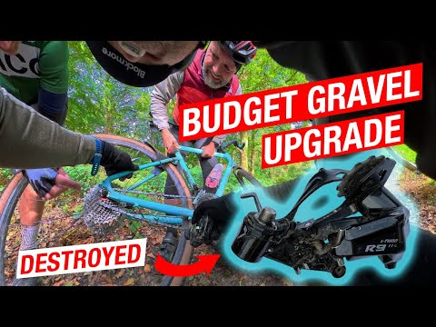 His Derailleur Exploded… So We Upgraded Everything!