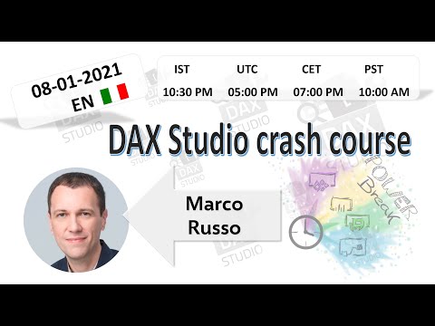 Power Break with Marco Russo - DAX Crash Course