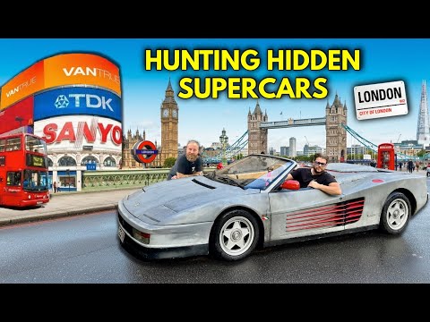 Discovering Rare SuperCars Hidden Beneath Londons Streets