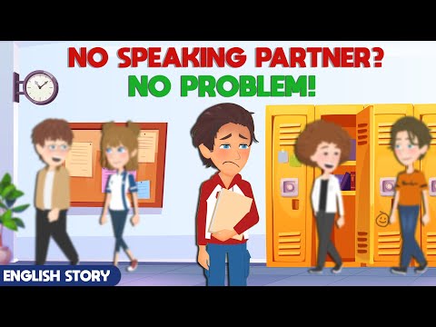 Speak English Without a Partner (A1-A2) | English Speaking Practice with Slow Conversations