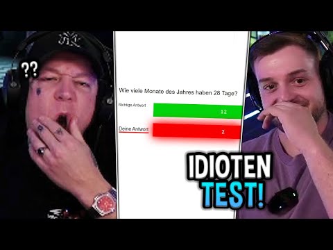 Monte & Trymacs machen den IDIOTENTEST! 🤣😬 (beide durchgefallen?) | MontanaBlack Highlights