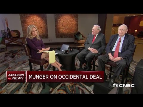 Charlie Munger: No one asked us to buy Anadarko