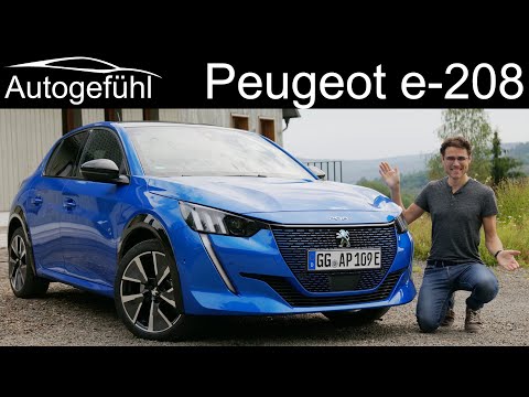 Peugeot 208 EV FULL REVIEW 2020 new e-208 2020 - Autogefühl