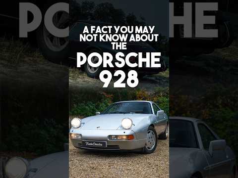 Porsche's Original Big Plans For The 928!