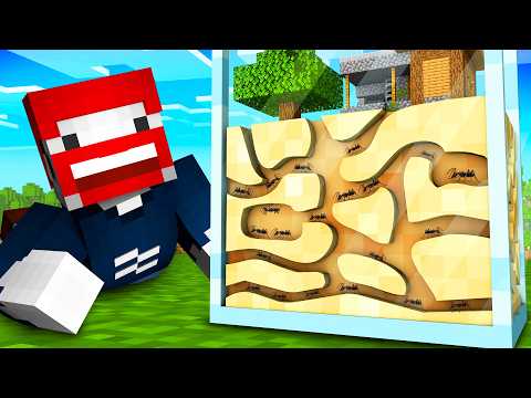 10 TAGE als AMEISE LEBEN in Minecraft!