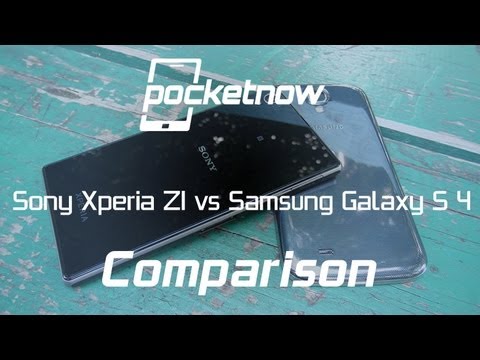 Sony Xperia Z1 vs Samsung Galaxy S 4 | Pocketnow