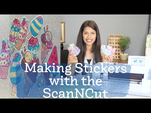 Making Stickers with the Brother ScanNCut : Allbrands After Hours