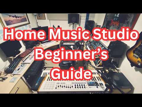 Home Music Studio Set Up - A Beginner's Guide to Equipment, MIDI, Audio & USB Connections