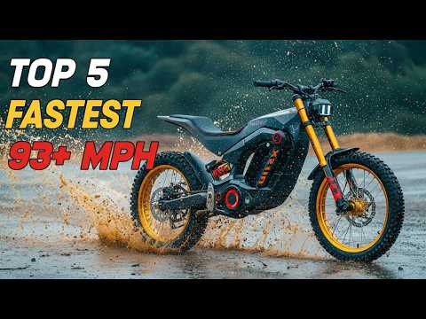Top 5 Fastest E Bikes In The World!