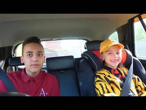 Наше утро и обычный день Саша и Настя ШКОЛА папа и мама ТРЕНИРОВКА Монтаж видео