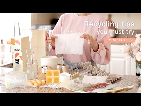 Useful organizing tips with recycled items♻️/ WAIT! Don't throw them away/ Zero waste routine