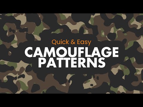 Camouflage Texture Design in Adobe Illustrator – Tutorial