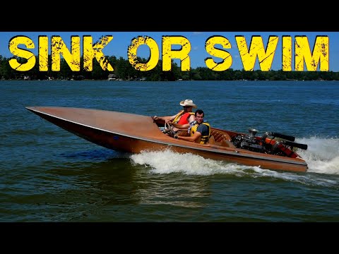 Vintage 70's Big Block Jet Boat REVIVAL! - Engine Full of WATER