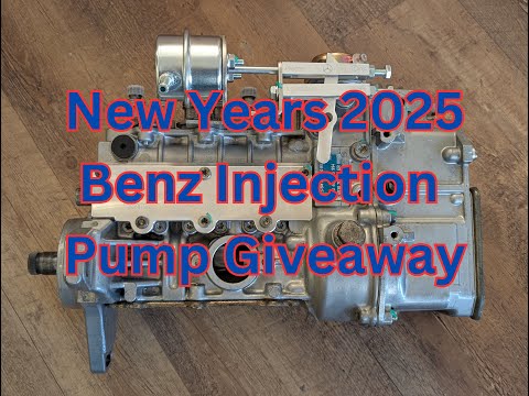 2025 Benz Injection Pump Giveway!