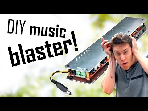 Summer Project - Make an INSANELY LOUD Bluetooth Amplifier!
