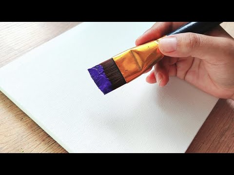 Paint with ONLY 3 colors Very Easily / Acrylic Paintig for Beginners