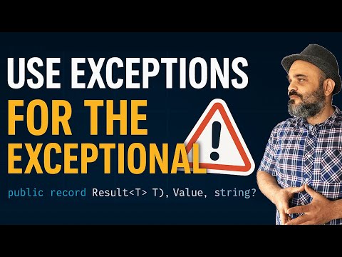 Not Every Error Deserves an Exception! ⚠️