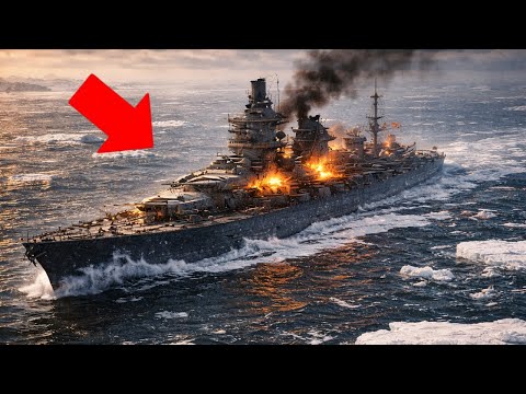 La NOCHE en que el ACERO ALEMÁN se HUNDIÓ para siempre: la CAÍDA brutal del SCHARNHORST