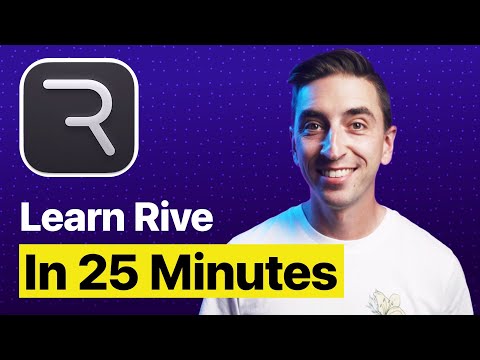 Rive Tutorial for Beginners - Interactive Animation in 25 Minutes!