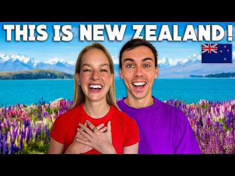 This Part of New Zealand Shocked us! 🇳🇿 South Island Road Trip
