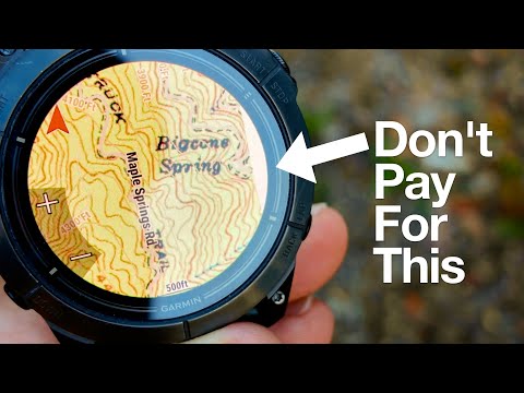 Garmin Maps+ Free Alternative (Garmin Custom Maps)