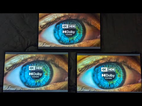 miniLED vs OLED vs IPS Vchance portable monitors comparison
