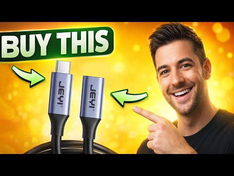 BEST USB-C Extension Cable Review — Speed, Build & Performance Tested!