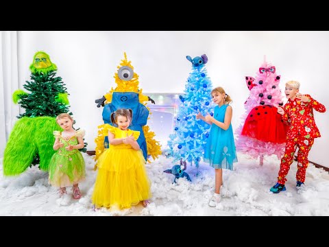 Varázslatos 4 Színű Karácsonyfák! 🎄🌈 Ünnepi Kihívás Gyerekeknek