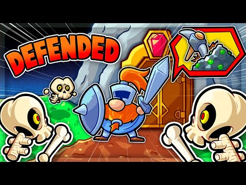 Defending My DOOR So I Can Mine DEEPER