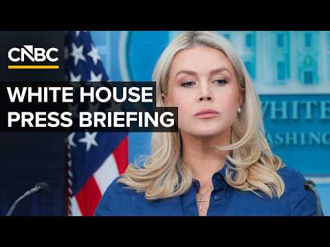 LIVE: Treasury Sec. Bessent joins Karoline Leavitt for a White House press briefing — 4/15/2026