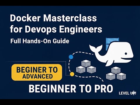 Docker Masterclass for DevOps Engineers – Full Hands-On Guide (Beginner to Advanced)