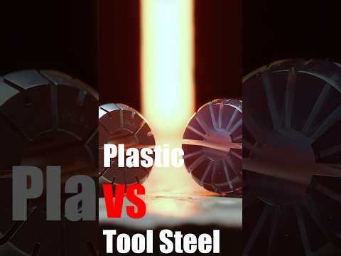 Tool Steel vs Plastic, 3D Printing ER32 Tapping Collets #3dprinting #machining