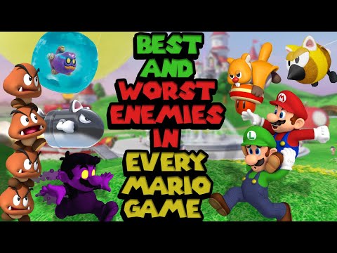 The Best and Worst Enemies in Every Mario Game