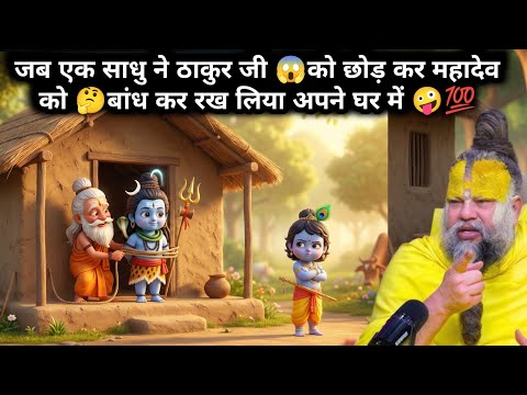 जब एक साधु ने ठाकुर जी को छोड़ कर महादेव को बांध कर रख लिया अपने घर में || Premanand Ji Maharaj