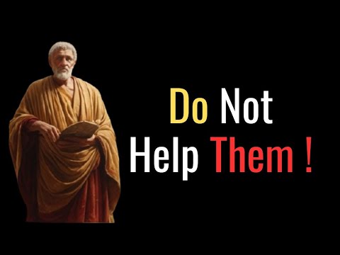 10 DANGEROUS PEOPLE Who Will DESTROY YOU If You Try To Help | Stoic Philosophy