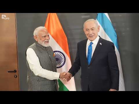 ראש הממשלה נתניהו נפגש עם ראש ממשלת הודו נרנדרה מודי