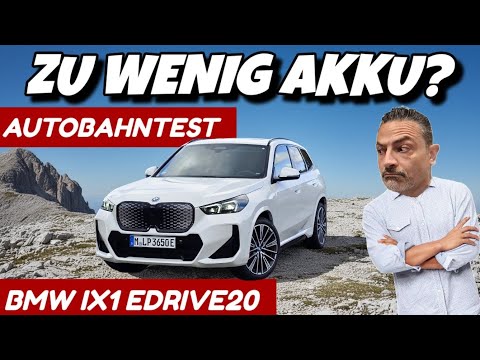 Akku zu klein? BMW iX1 eDrive20 Autobahnreichweite & Ladetest #ev