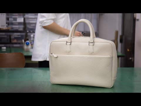 [Leather Craft] Making a Briefcase.
