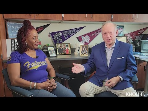 Jalen Hurts' mother, Pamela, talks to Matt Musil about her son in the Super Bowl