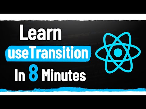 React 18 useTransition Hook Crash Course