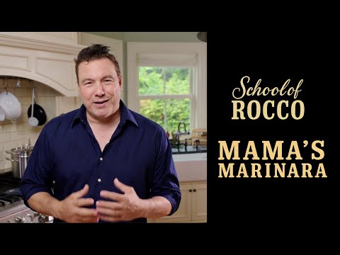 School of Rocco: Mama’s Famous Marinara 🍅 | Part 1 of Mama’s Meatballs | School