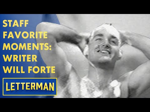 Staff Favorite Moments: Writer Will Forte | Letterman