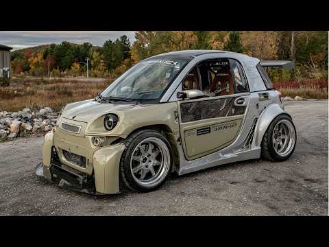 Man Builds Drifting Car From Old Racing Motorcycle | Start to Finish by @Viny B
